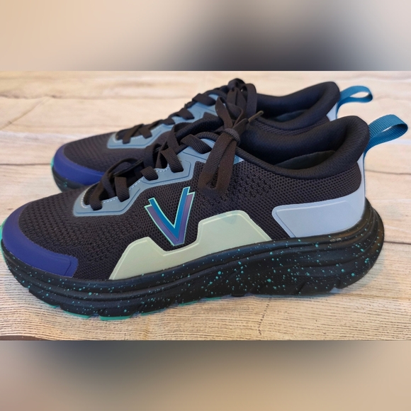 Vionic Black and Blue Sneakers - Picture 1 of 11